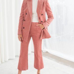 & other Stories Cropped pink corduroys